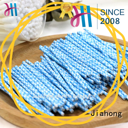 Jiahong stick cotton swab paper stick producer for hospital