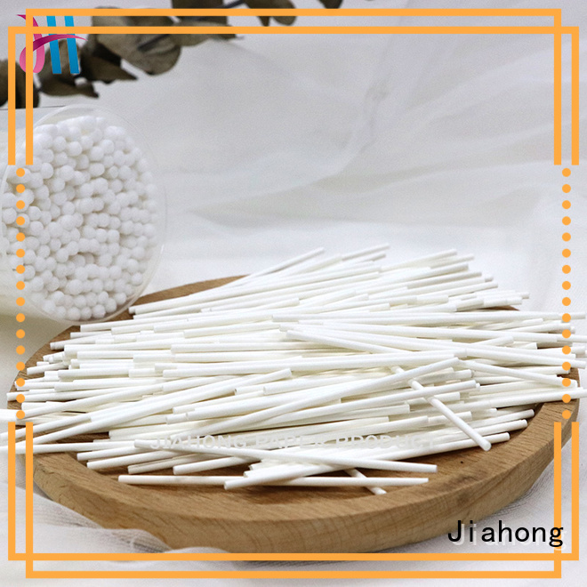 Jiahong durable cotton swab paper stick certification for hospital