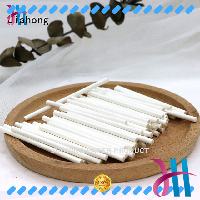 Jiahong fine quality hand fan sticks owner for marshmallows