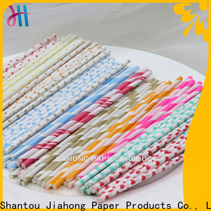 Jiahong environmental lollipop paper stick markting for lollipop