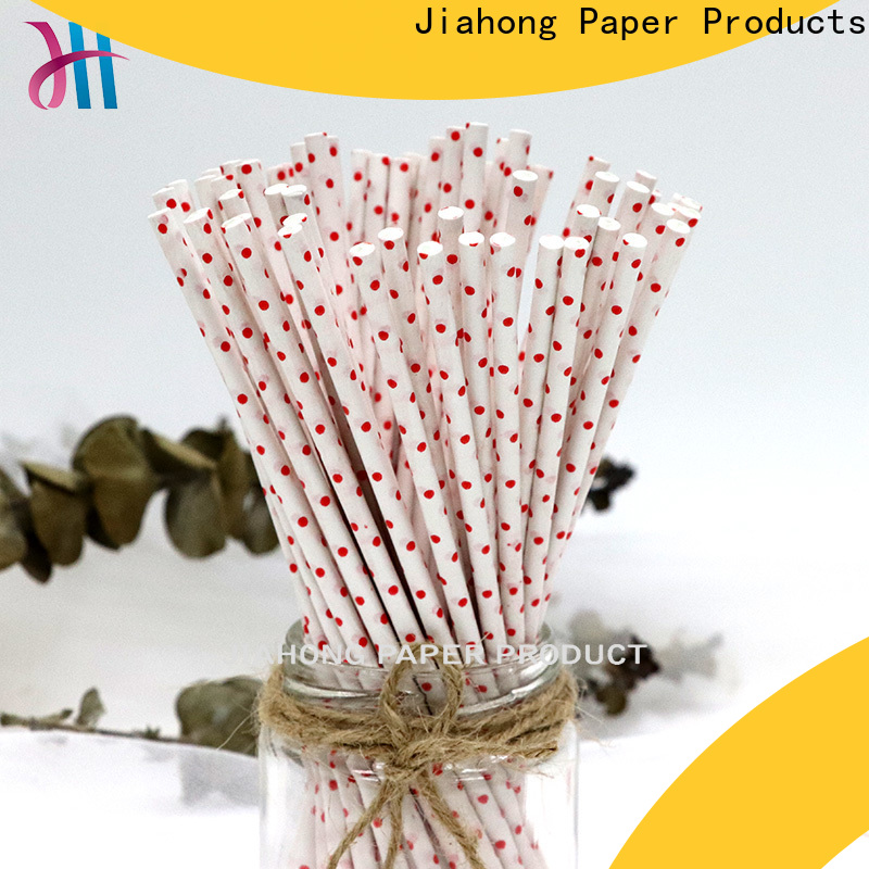 Jiahong new-arrival colored lollipop sticks in different colors for lollipop
