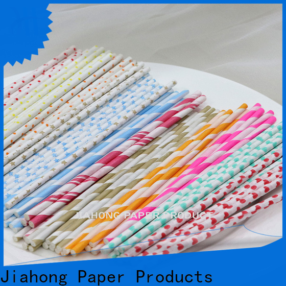 Jiahong environmental paper lolly sticks markting for lollipop