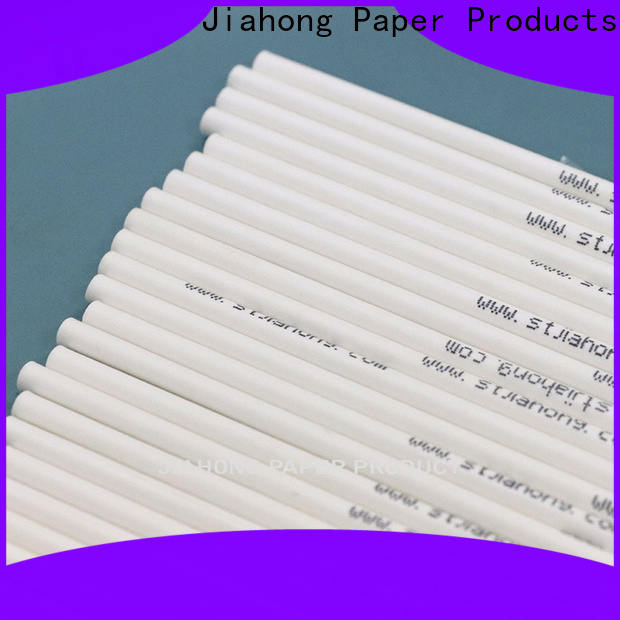Jiahong striped colored lollipop sticks markting for lollipop