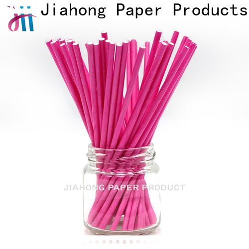 Jiahong new-arrival colored lollipop sticks vendor for lollipop