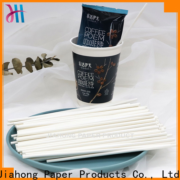 Jiahong environmental friendly drink stirrers grab now for packed coffee