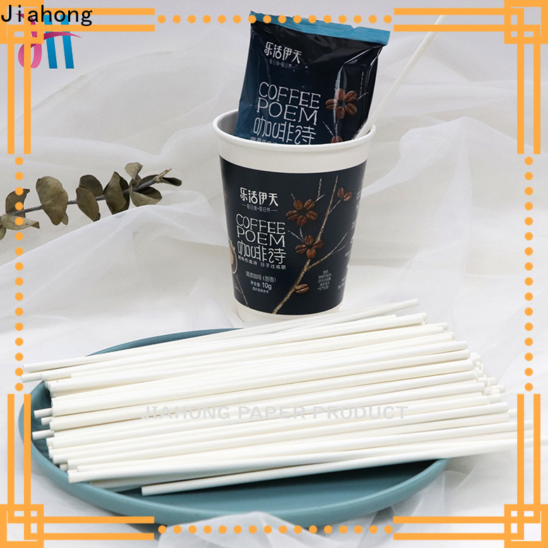 Jiahong coffee drink stirrers from manufacturer for packed coffee