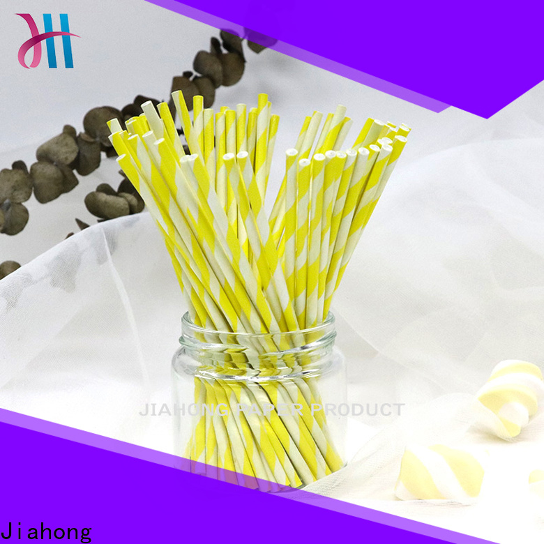 Jiahong safe coloured lollipop sticks for lollipop