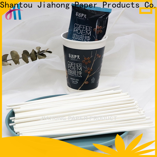 safe coffee stirer paper from manufacturer for packed coffee