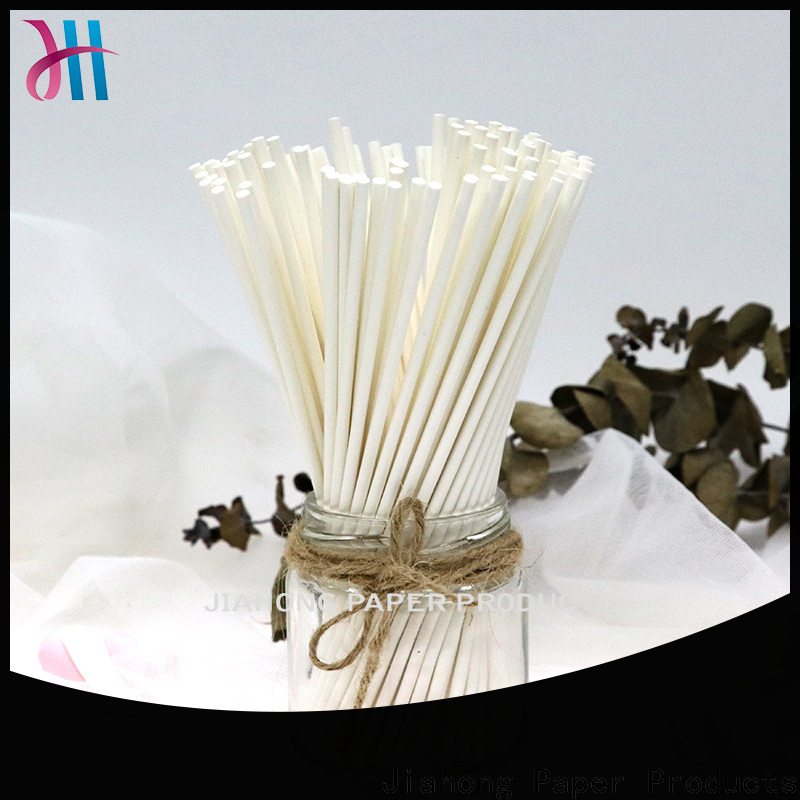 Jiahong white white lollipop sticks factory price for lollipop