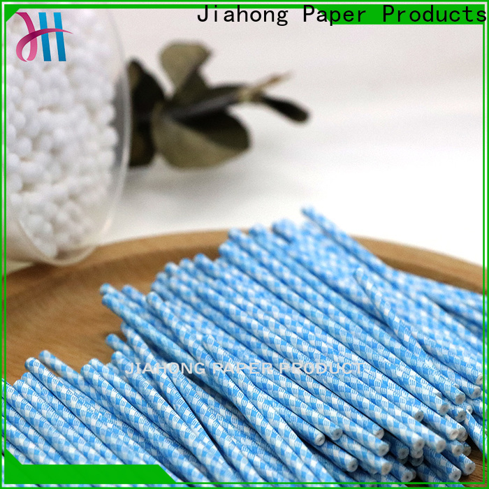 Jiahong inexpensive cotton swab paper stick overseas for hospital