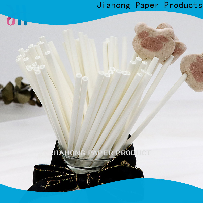 Jiahong safe paper lolly sticks markting for lollipop