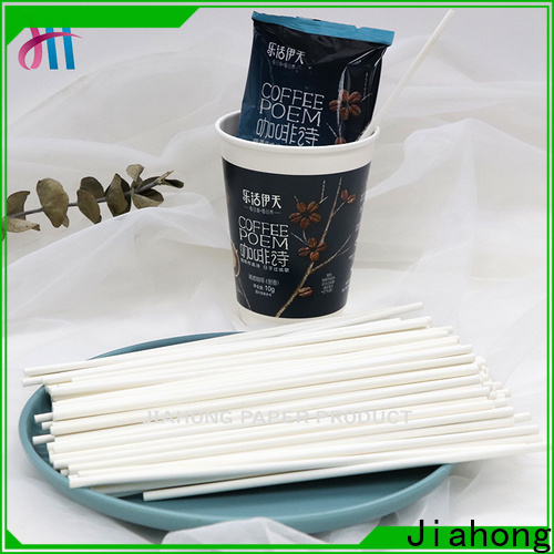 Jiahong widely used coffee stirring stick factory price for packed coffee