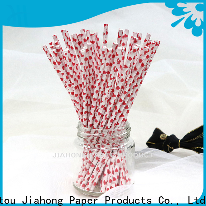 Jiahong widely used sucker sticks bulk production for cake