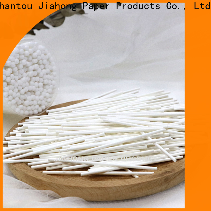Jiahong safe cotton swab paper stick producer for medical cotton swabs