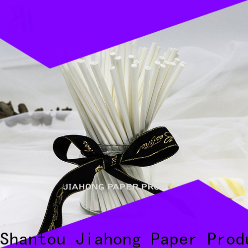 Jiahong new-arrival colored lollipop sticks types for lollipop