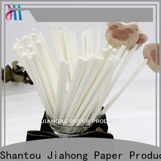 Jiahong colorful paper lolly sticks for lollipop