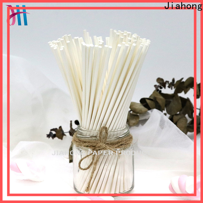 Jiahong fashion design white lollipop sticks shop now for lollipop