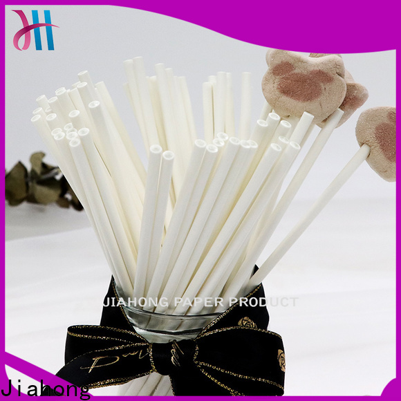 eco friendly white lollipop sticks paper vendor for lollipop
