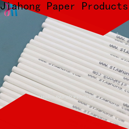 Jiahong white lollipop paper stick types for lollipop