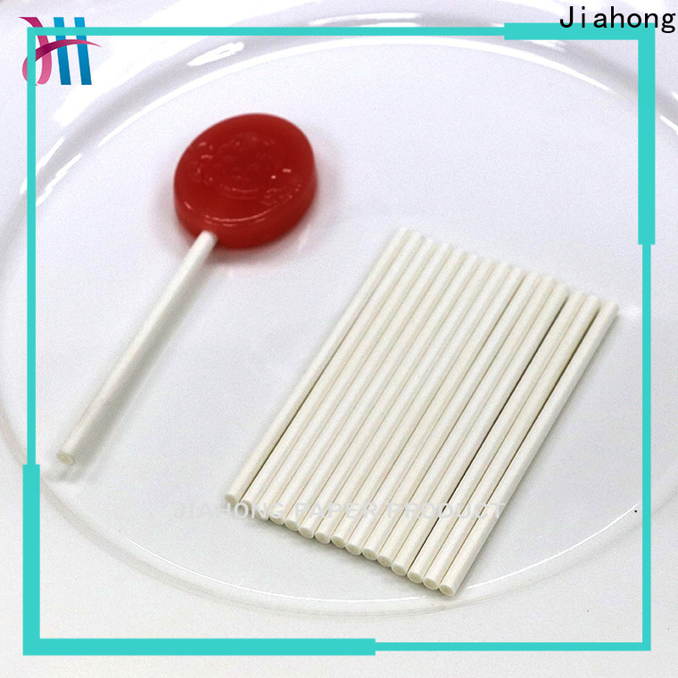 Jiahong safe coloured lollipop sticks for lollipop