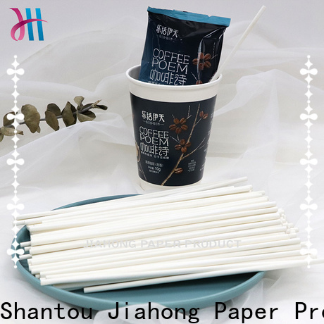 Jiahong grade drink stirrers bulk production for restaurant