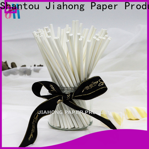 Jiahong hot-sale white lollipop sticks for lollipop