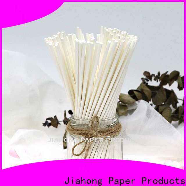 Jiahong fashion design lollipop paper stick markting for lollipop