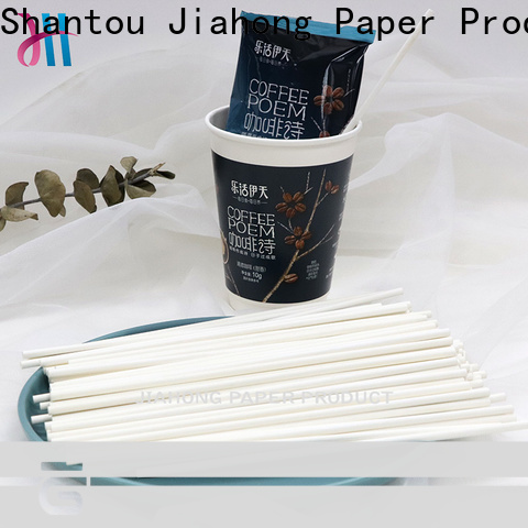 Jiahong fashion reusable coffee stirrers certification for packed coffee