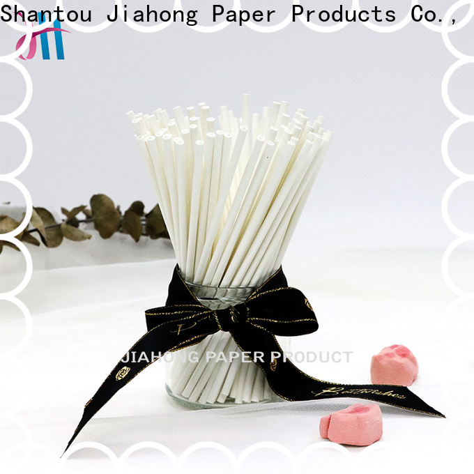 Jiahong fashion reusable coffee stirrers bulk production for packed coffee