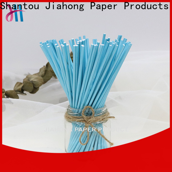 Jiahong lolly lollipop paper stick markting for lollipop