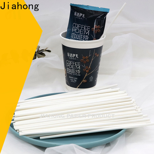 Jiahong good packege excellent reusable coffee stirrers from manufacturer for packed coffee