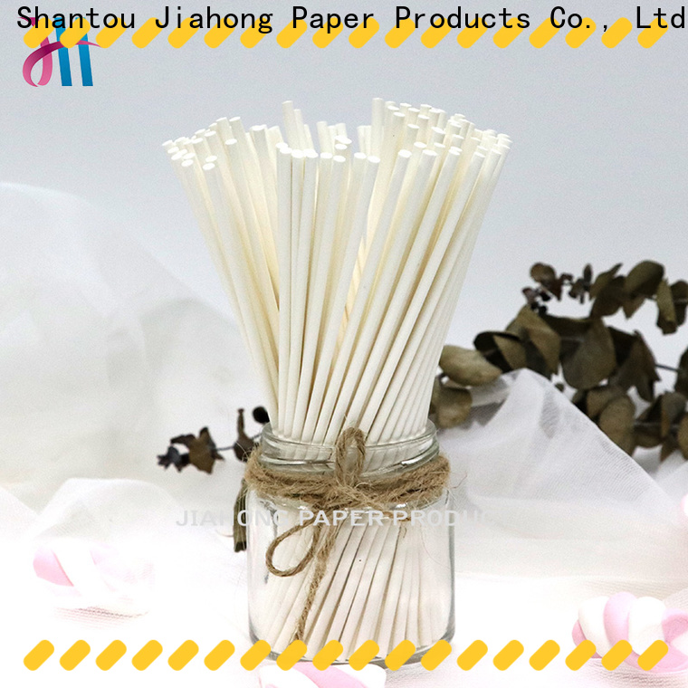 Jiahong hot-sale coloured lollipop sticks for lollipop