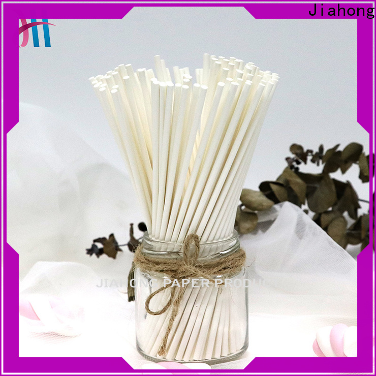 Jiahong printting coloured lollipop sticks in different colors for lollipop