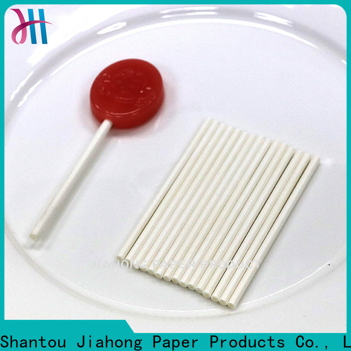 Jiahong popular paper lolly sticks markting for lollipop