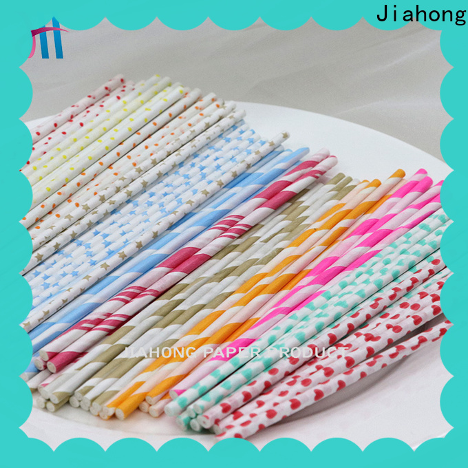 Jiahong fashion design white lollipop sticks grab now for lollipop