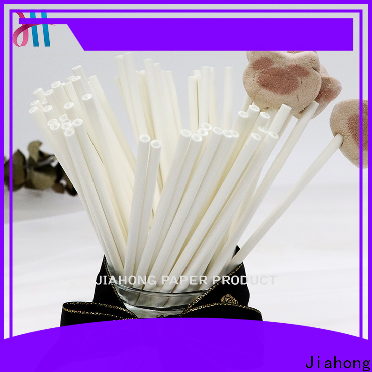 Jiahong eco friendly paper lolly sticks grab now for lollipop